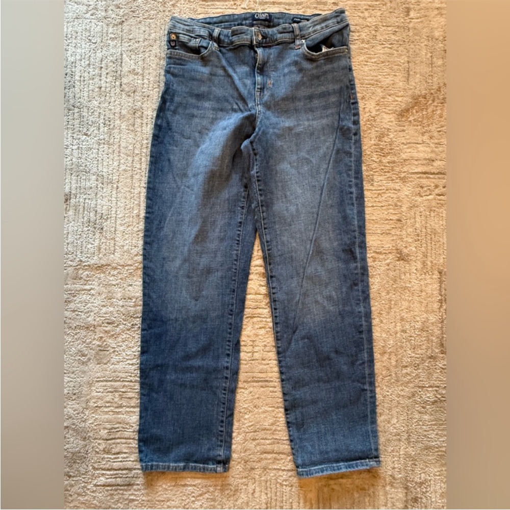 Chaps Slim Boyfriend Denim Jeans size 8